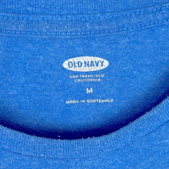 Old Navy Lo Cal Brewing Short Sleeve Crew Neck Graphic Tee Blue Size Medium - Picture 2 of 4